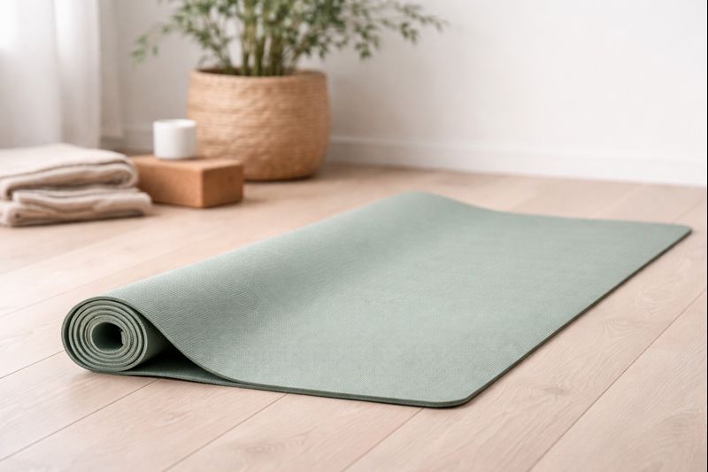 Yoga-Matte aus Naturkautschuk